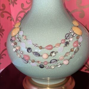 Elegant Multi-Color Beaded Necklace